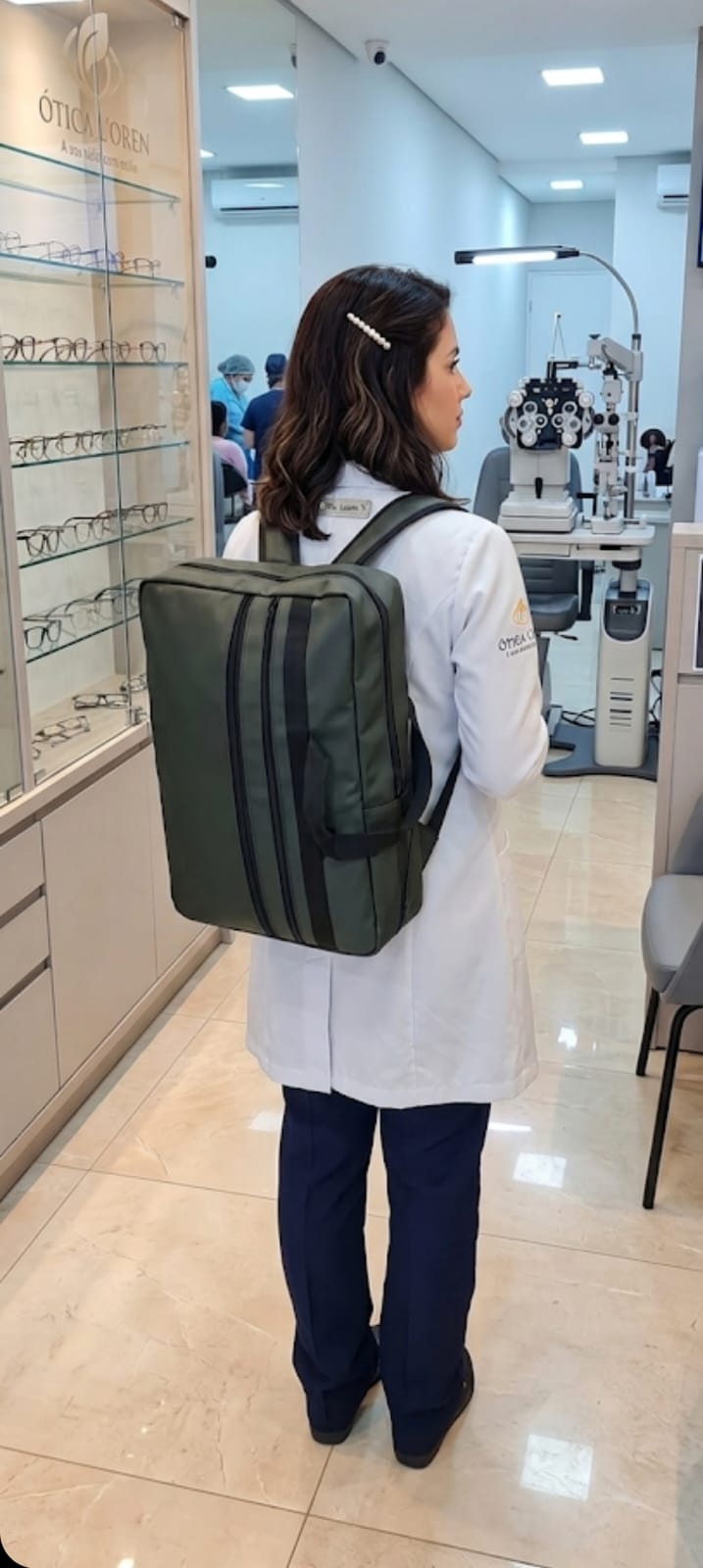 Mochila para Caixa de Prova